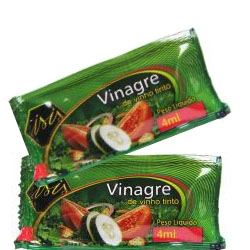 VINAGRE SACHÊ ISIS 4 ML (CX 200 UN)